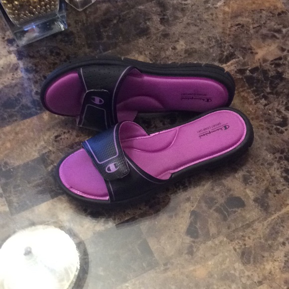 champion sliders black